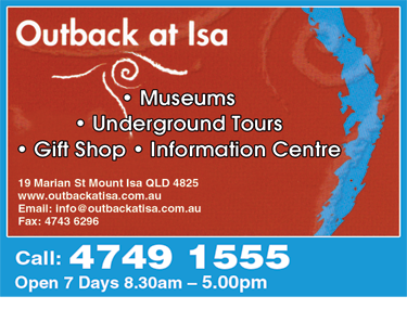Outback At Isa-Tourist Information - Accommodation Gladstone 1