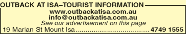 Outback At Isa-Tourist Information - Accommodation Gladstone 2