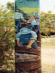 Alpha Murals - Accommodation Gladstone