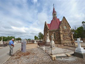 Beliefs Attitudes And Customs Interpretive Trail - West Terrace Cemetery - Accommodation Gladstone 0