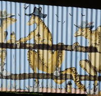 Jericho Murals - Accommodation Gladstone