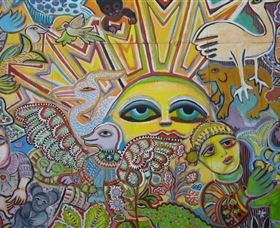 The Painting Of Life By Mirka Mora - Accommodation Gladstone 0