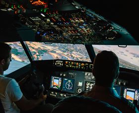 Jet Flight Simulator Canberra - Accommodation Gladstone 1