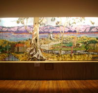 Adaminaby Memorial Hall Stage Curtain - Accommodation Gladstone