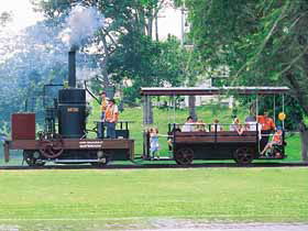 Mary Ann Steam Engine - Accommodation Gladstone 1