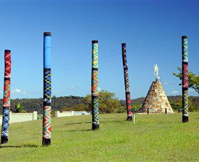 Maclean Tartan Power Poles - Accommodation Gladstone 0