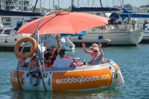 Self-Drive BBQ Boat Hire Mandurah - Group Of 7 - 10 People - Accommodation Gladstone 0