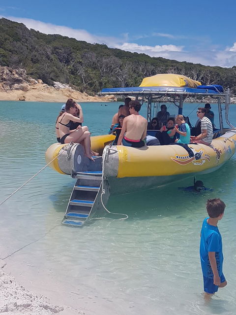 Ocean Rafting Tour To Whitehaven Beach, Hill Inlet Lookout & Top Snorkel Spots - Accommodation Gladstone 8