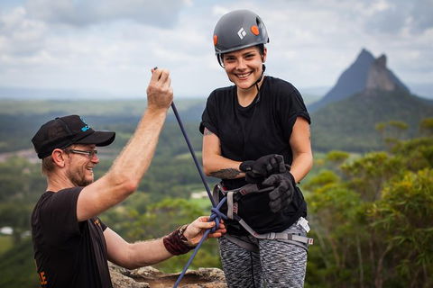 Glass House Mountains Abseiling Experience - Accommodation Gladstone 0