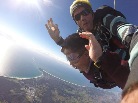 Byron Bay Tandem Sky Dive - Accommodation Gladstone 3