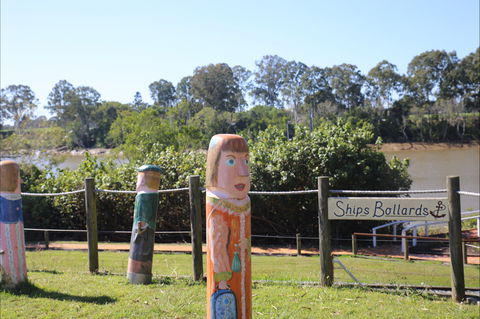 Maryboroughs Bollards - Accommodation Gladstone 0