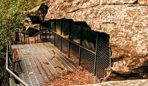 Red Hands Cave Walking Track - Blue Mountains National Park - Accommodation Gladstone 0