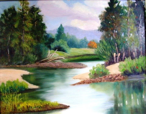 YvonneWest Fine Art Studio/Gallery - Accommodation Gladstone 2