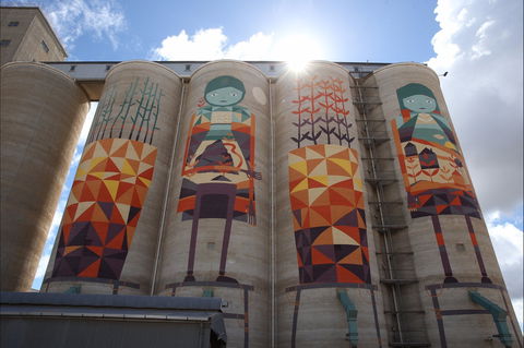 PUBLIC Silo Trail: Merredin - Accommodation Gladstone 0