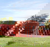 Benalla Ceramic Mural - Accommodation Gladstone