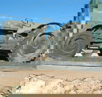 Ferguson Tractor Monument - Accommodation Gladstone