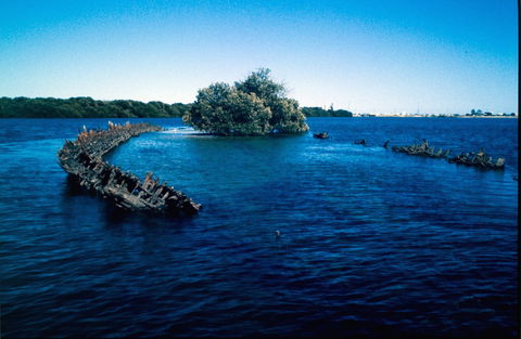 Garden Island Ships' Graveyard Maritime Heritage Trail - Accommodation Gladstone 0
