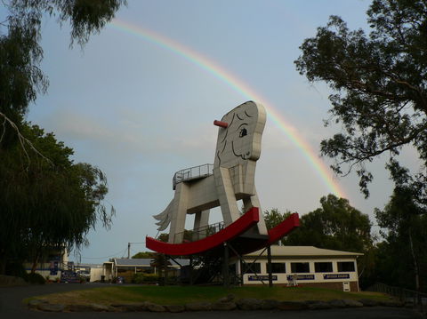 The Big Rocking Horse And The Toy Factory - Accommodation Gladstone 0