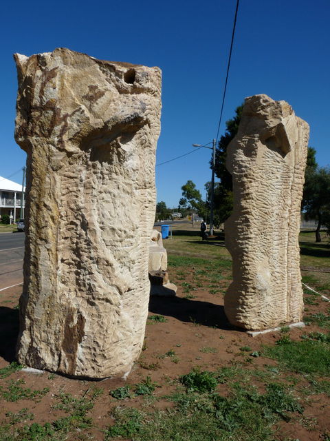 Fossilised Forrest Sculptures - Accommodation Gladstone 0