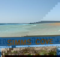 Simms Cove lookout and beach Moonta Bay - Accommodation Gladstone