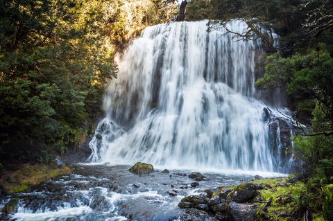 Bridal Veil, Champagne And No Name Falls - Accommodation Gladstone 0