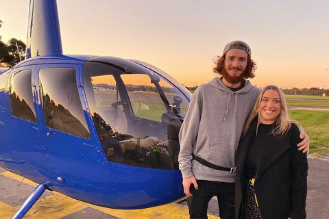 Private Sunset Helicopter Flight Over Sydney & Beaches For 2 Or 3 - 30 Minutes - Accommodation Gladstone 4