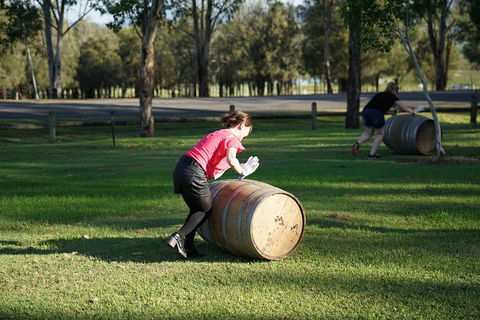 Hunter Valley Wine Barrel Rolling - Accommodation Gladstone 4