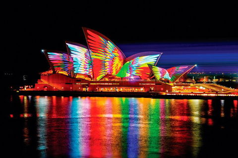 Private Vivid Sydney Harbour Cruise For Up To 20 Guests - Accommodation Gladstone 0