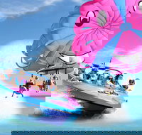 Gold Coast Tandem Parasail  V8 Jetboat Combo - 1 Location - Accommodation Gladstone