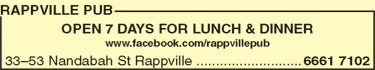 Rappville Pub - Accommodation Gladstone 1