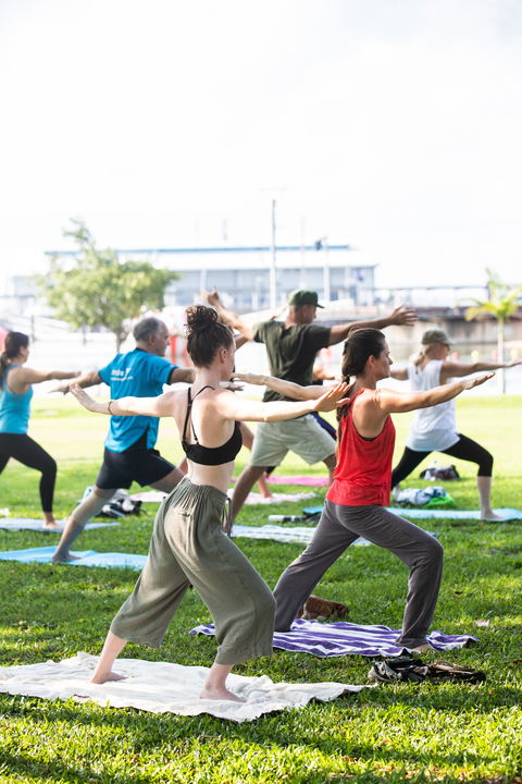 Free Weekly Yoga Asana Class - Accommodation Gladstone 0