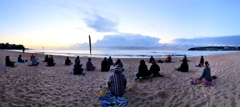 Making Meditation Mainstream Free Beach Meditation Session Mooloolaba - Accommodation Gladstone 0