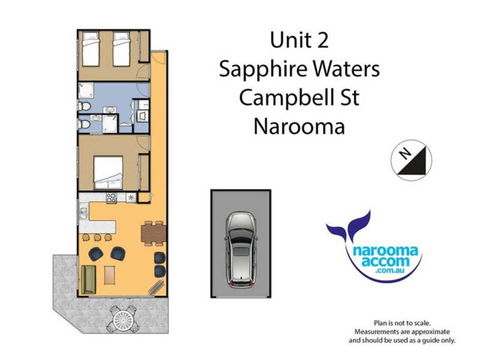 Sapphire Waters Unit 2 - Accommodation Gladstone 1