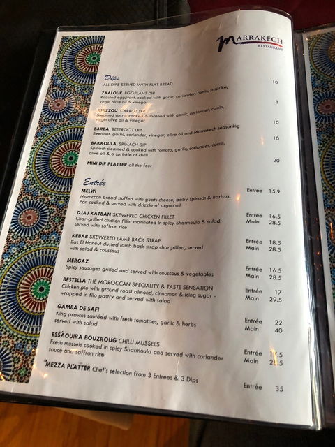Marrakech Restaurant - Accommodation Gladstone 3