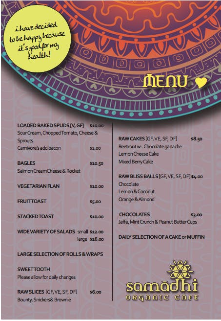 Samadhi Cafe - Accommodation Gladstone 0