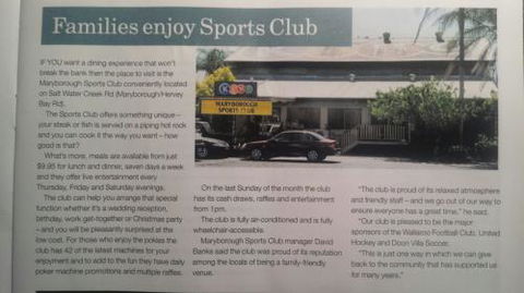 Maryborough Sports Club Inc - Accommodation Gladstone 3