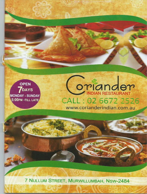 Coriander Indian Restaurant - Accommodation Gladstone 1