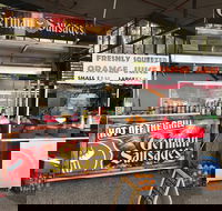 German Sausages at Rustys Markets - Accommodation Gladstone