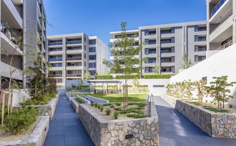 Modern Executive Apt@Barton*1BR*WiFi*Gym*Secure Parking*Canberra - Accommodation Gladstone 18