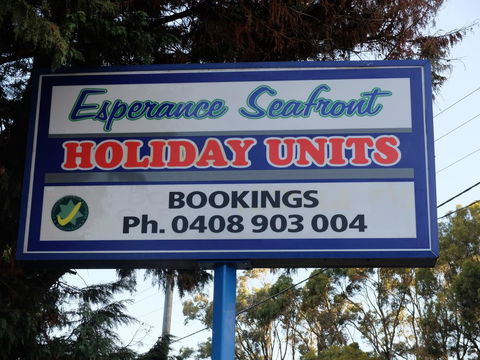 Esperance Seafront Holiday Units - Accommodation Gladstone 1