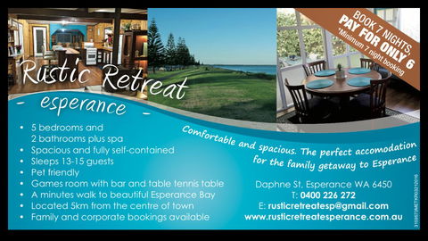 Rustic Retreat Esperance - Accommodation Gladstone 33