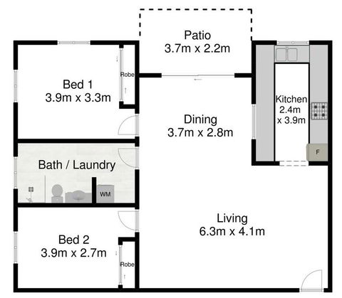 Spacious 2 Bedroom Beach Side Apartment - Close To Shopping Centre With Coles, Health Food Shop, Sushi, Pizza, Cafes, Hairdresse - Accommodation Gladstone 2