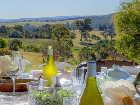 The Farmhouse - Grape Vines And Rolling Green Hills - Accommodation Gladstone 0