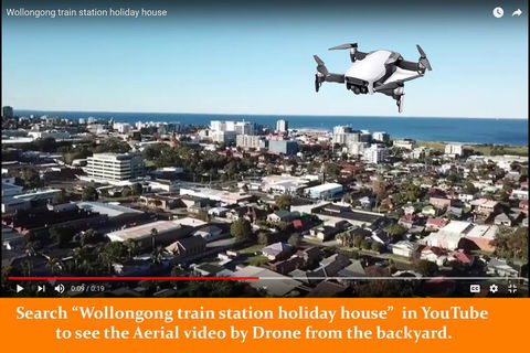 Wollongong Station Holiday House With Wi-Fi,75 Inch TV, Netflix,Parking,Beach - Accommodation Gladstone 1