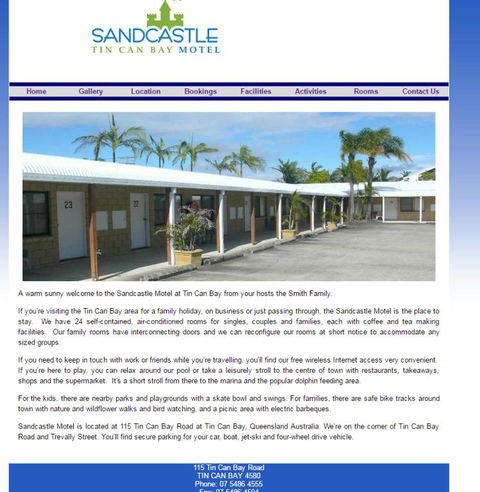 Sandcastle Motel Tin Can Bay - Accommodation Gladstone 0