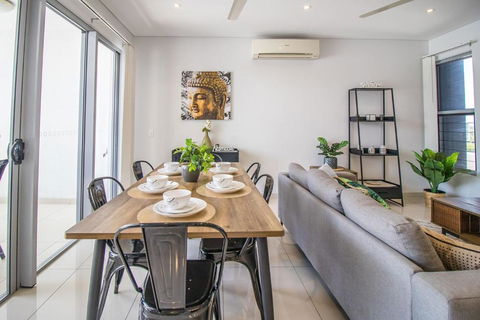 ZEN CENTRAL CBD - Affordable 3-Bdrm Apt In The Heart Of Darwin City - Accommodation Gladstone 3