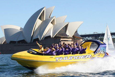 30-Minute Sydney Harbour Jet Boat Ride: Thunder Twist - Accommodation Gladstone 3