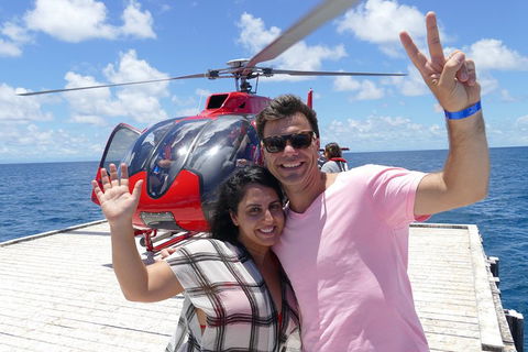 Full Day Reef Cruise Including 10 Minute Heli Scenic Flight: Get High Package - Accommodation Gladstone 0