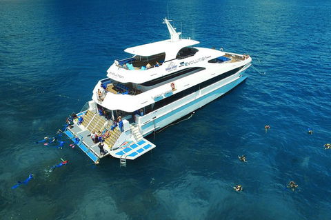 Great Barrier Reef Scenic Helicopter Tour And Cruise From Cairns - Accommodation Gladstone 0