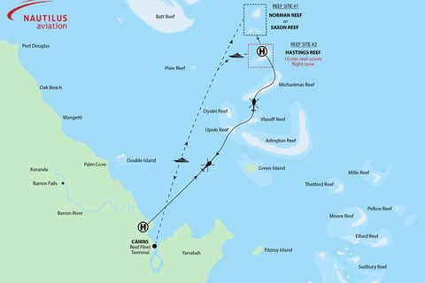 Great Barrier Reef Scenic Helicopter Tour And Cruise From Cairns - Accommodation Gladstone 4